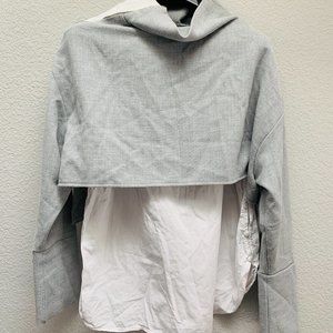 Zara long sleeves layered shirt